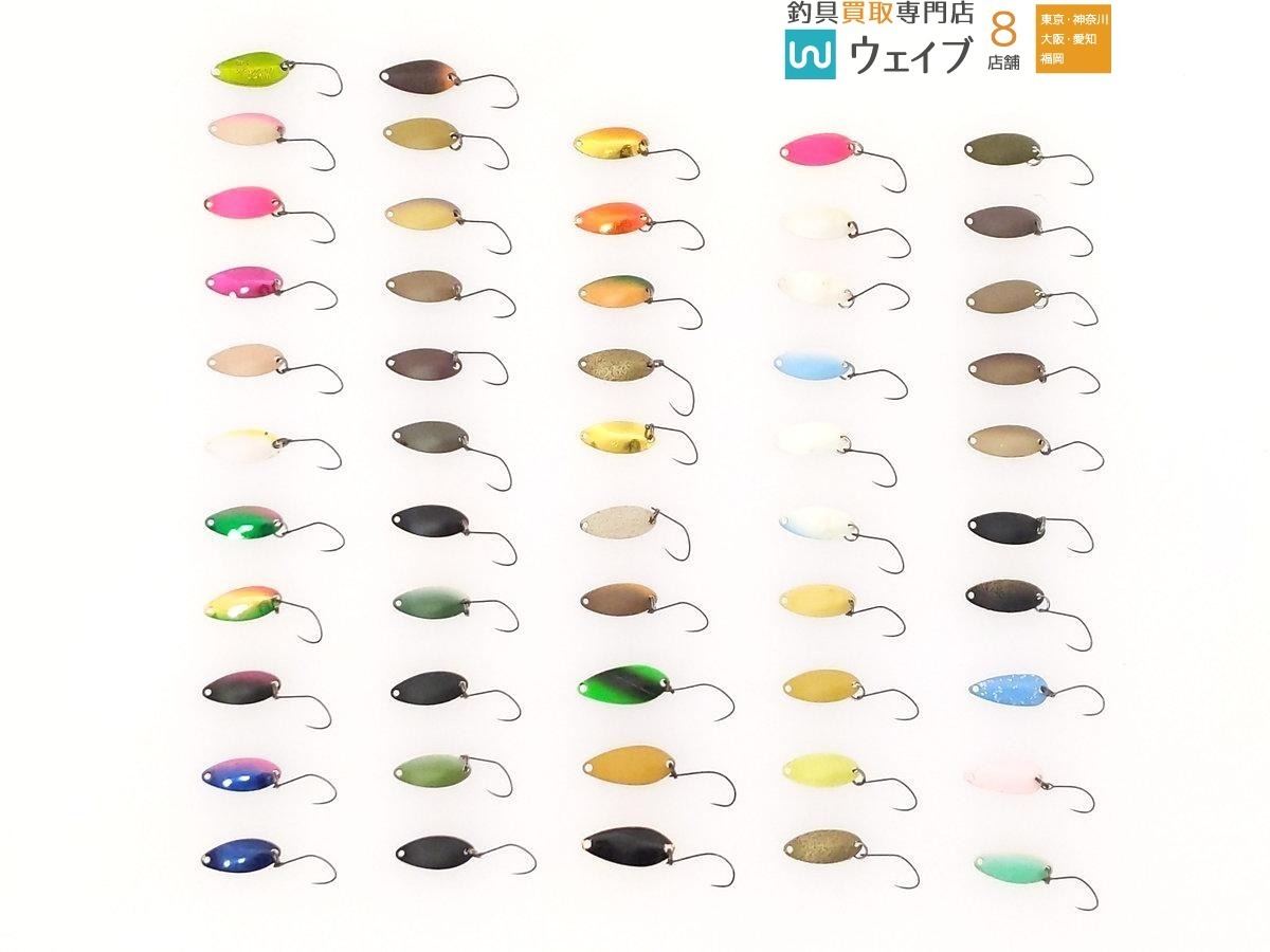 セール，2026 ビーハウス ナム 0.9g オフィスユーカリ 心 0.7g フォレスト クローザー 1.1g ロデオクラフト ノアJr 1.4g 他スプーン 計52点(スプーン)｜売買されたオークション情報、yahooの商品情報をアーカイブ 淡水