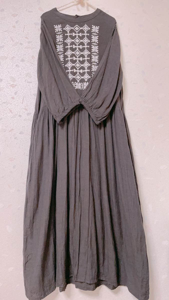 刺繍 ワンピース ナチュラル 森ガール 綿 麻 Lサイズ 売買されたオークション情報 Yahooの商品情報をアーカイブ公開 オークファン Aucfan Com