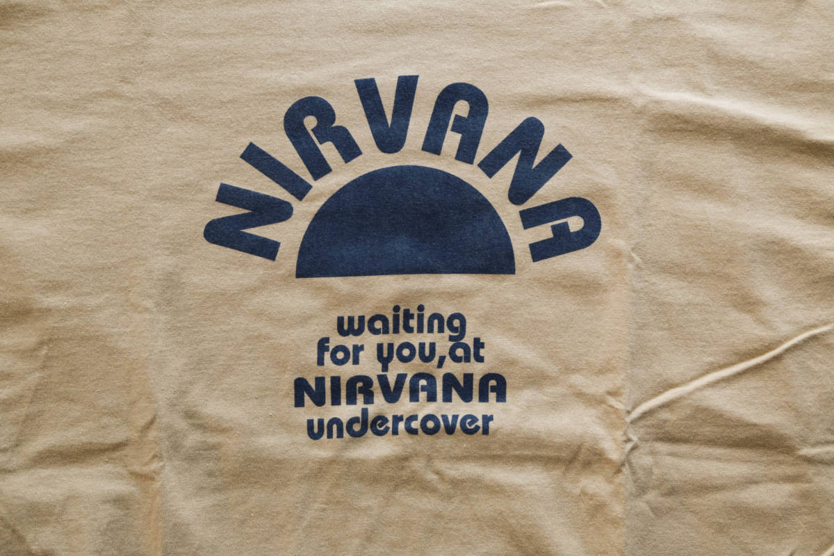 UNDERCOVER “NIRVANA” TEE COLOR ベージュ SIZE XL アンダーカバー