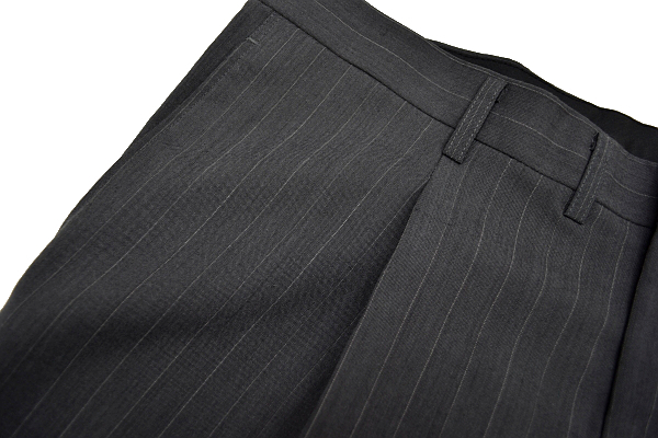 U-312★新品★TEXDIFA★チャコールグレー ストライプ 3つボタン テーラードジャケット ワンタック パンツスーツ 胸囲102cm BB6 -D\u0027URBAN SESSERA HOLIDAY｜クロスプラス公式通販サイト Track Jacket 公式サイト