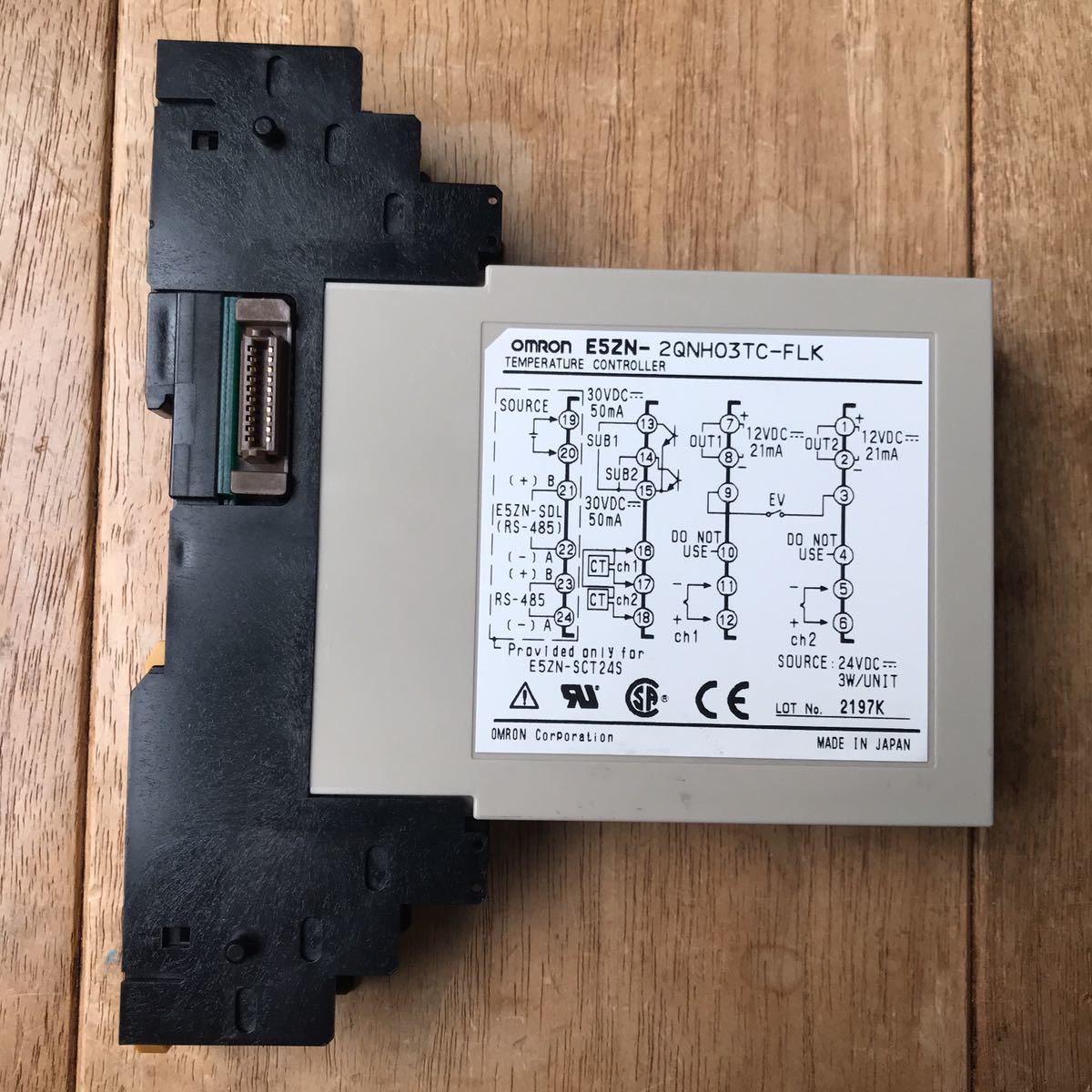 モジュール型温度調節器 E5ZN-2QNH03TC-FLK E5ZN ⁄ | FA機器ドットコム 