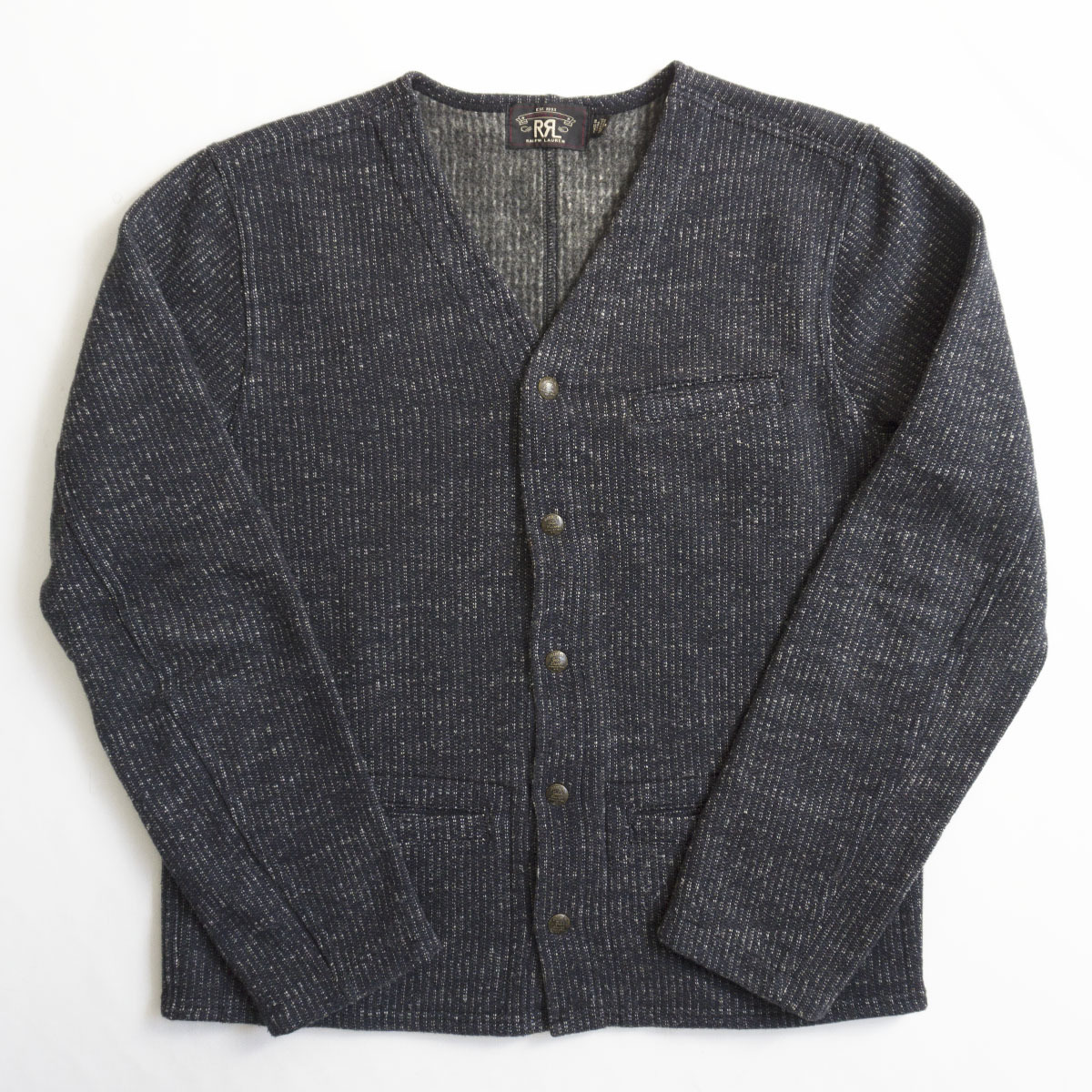 極美品】 RRL 【ブラウンズビーチ カーディガン】M BB ラルフローレン 