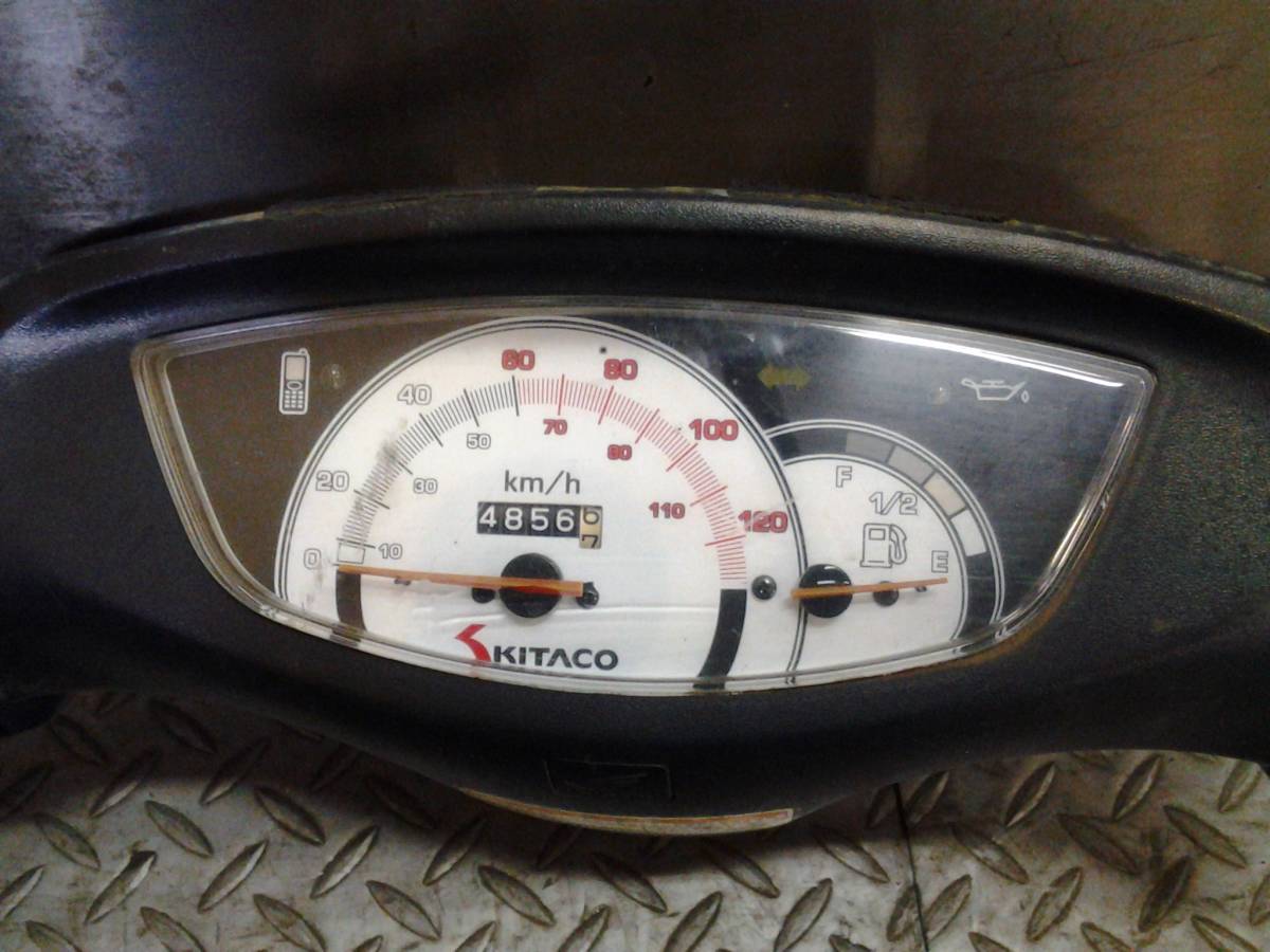 ホンダ Dio ZX AF35 ライブ ディオ キタコ 社外メーター KITACO 120km