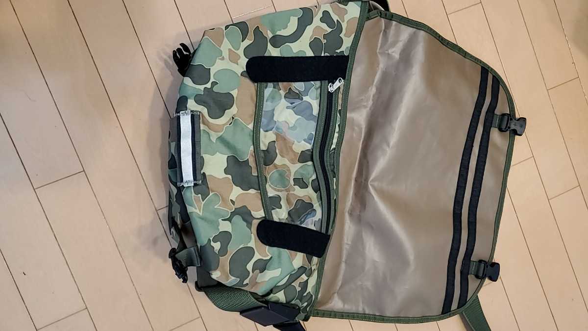 グレゴリー GREGORY メッセンジャーバッグ 旧タグ 旧ロゴ カモフラ