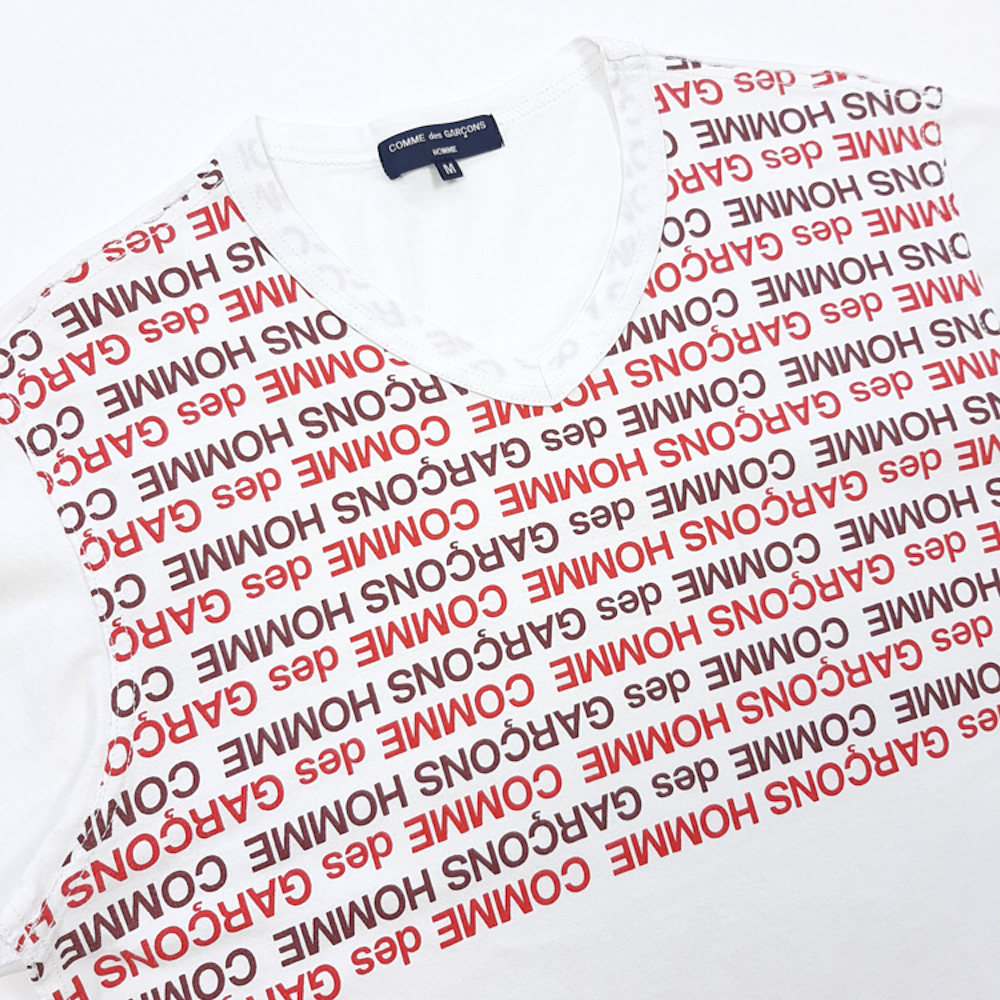 コムデギャルソン オム ロゴ Tシャツ M