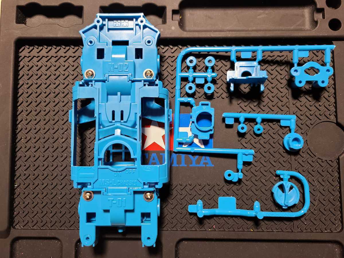 □ミニ四駆 MSフレキ 加工治具 ブルー□ ミニ四駆 MSフレキ 加工治具 