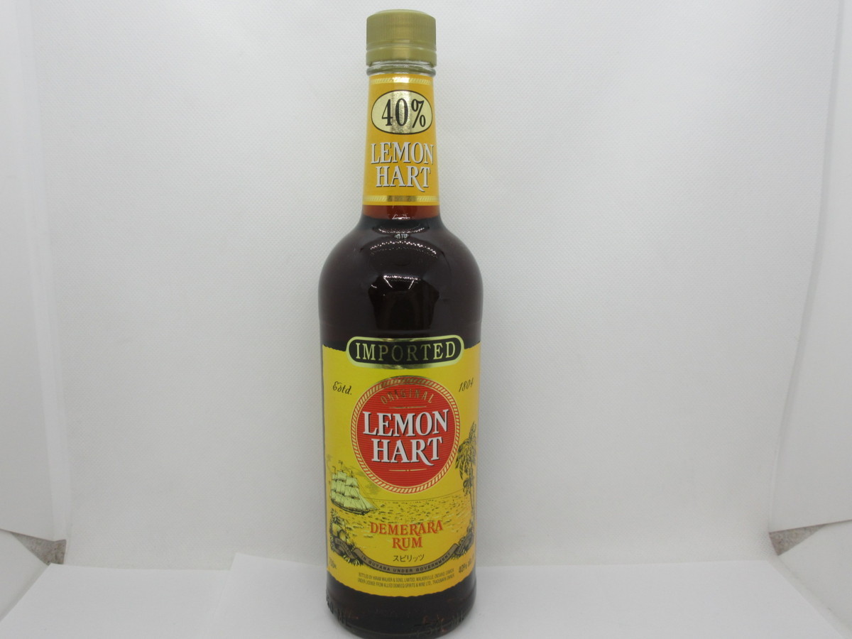 レモンハート デメララ ラム酒 スピリッツ 750ml 40 Lemon Hart Demerara Rum 古酒 未開栓 ラム酒 売買されたオークション情報 Yahooの商品情報をアーカイブ公開 オークファン Aucfan Com
