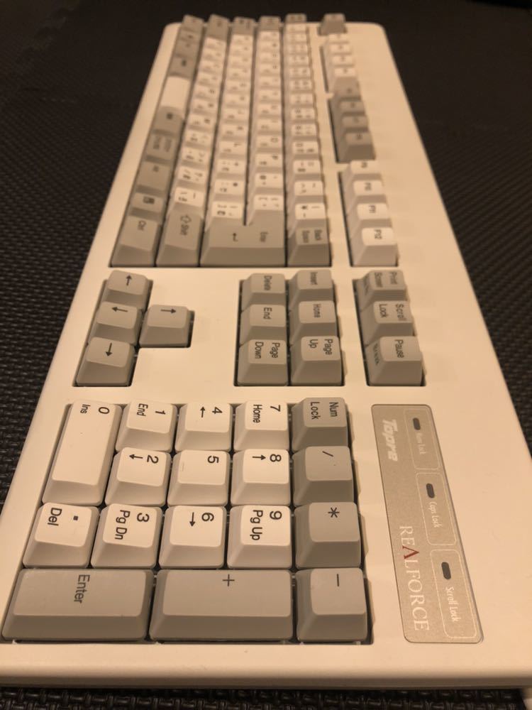 東プレ REALFORCE 108UH-S SA010S 静電容量無接点方式キーボード 静音モデル 日本語108キー Topre 動作確認済みです_10