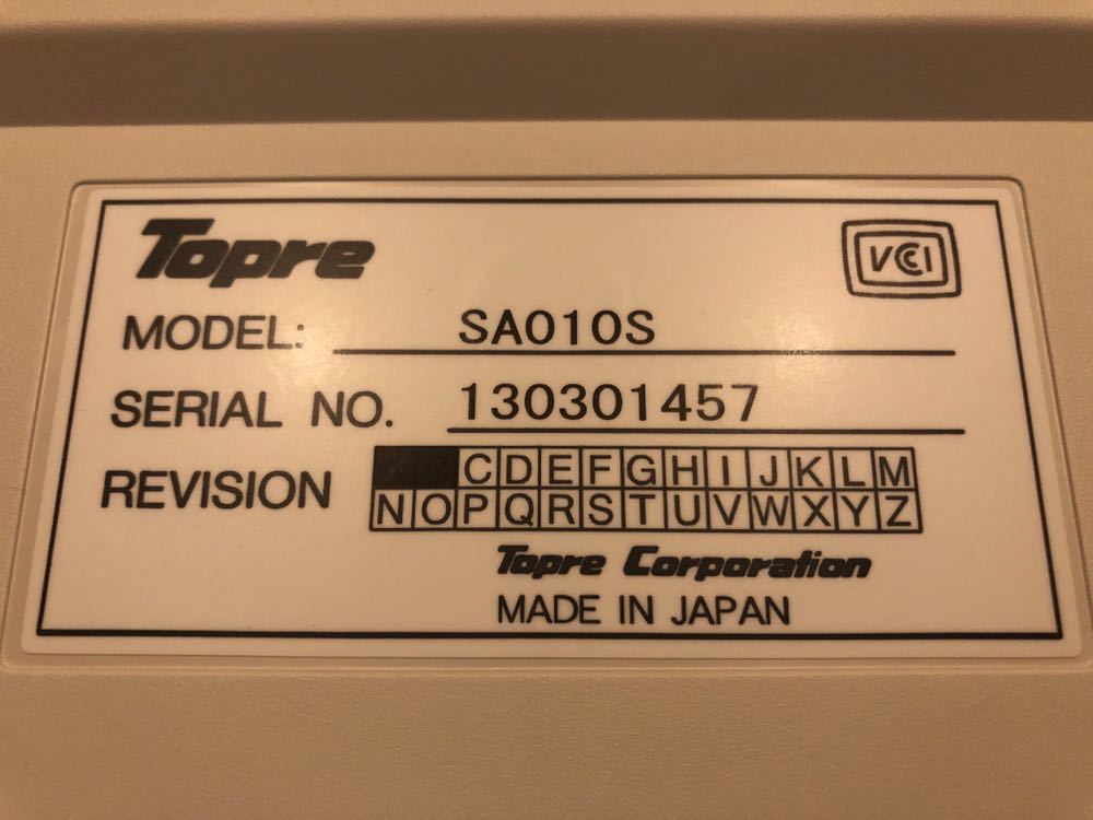 東プレ REALFORCE 108UH-S SA010S 静電容量無接点方式キーボード 静音モデル 日本語108キー Topre 動作確認済みです_2