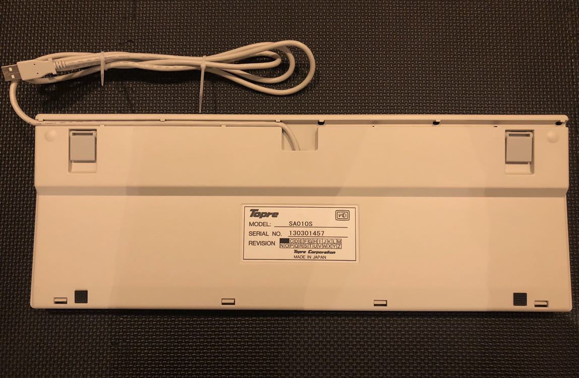 東プレ REALFORCE 108UH-S SA010S 静電容量無接点方式キーボード 静音モデル 日本語108キー Topre 動作確認済みです_9