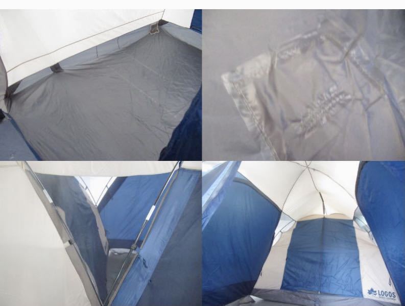 美品　ロゴス LOGOS 5～6人用ドームテント　2室　ドゥーブルラルーサZ_5
