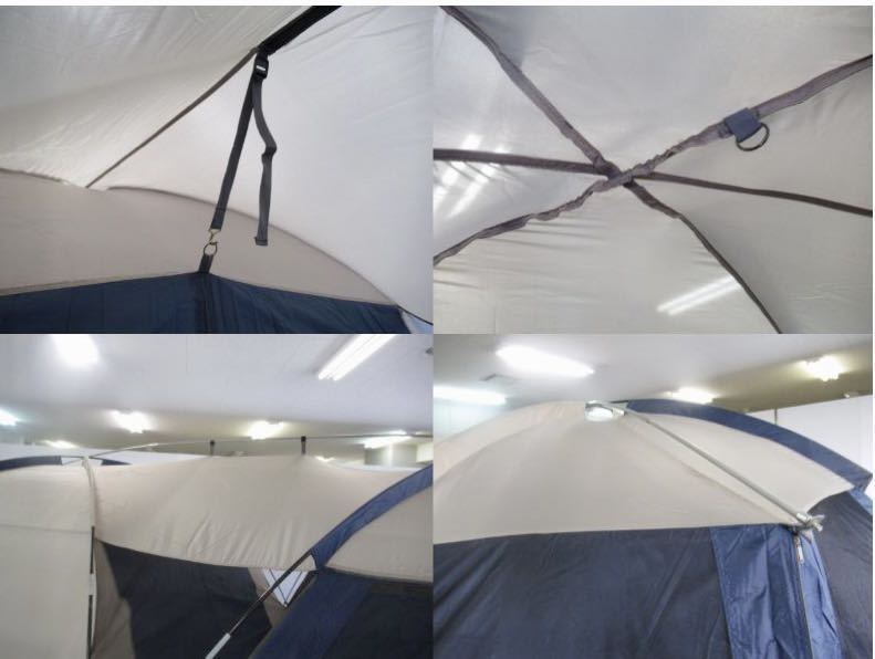 美品　ロゴス LOGOS 5～6人用ドームテント　2室　ドゥーブルラルーサZ_6