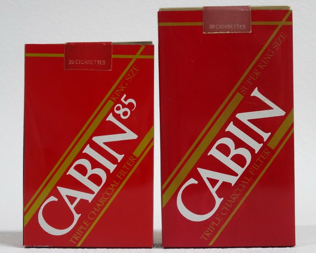 見本 たばこ 煙草 キャビン 昭和レトロ - サンプル タバコ CABIN 