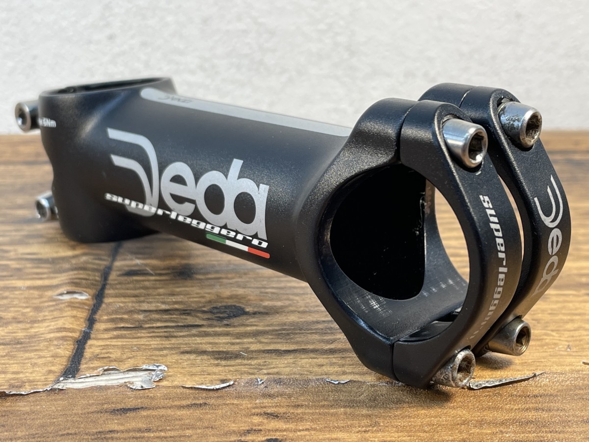 Deda 110mm TEAM ステム デダ | アルミ OS Φ31.7 黒 superleggero