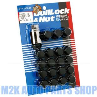 KYOEI ブラック ナット P1.25 19HEX 20個 ブル ロック 0653B-19