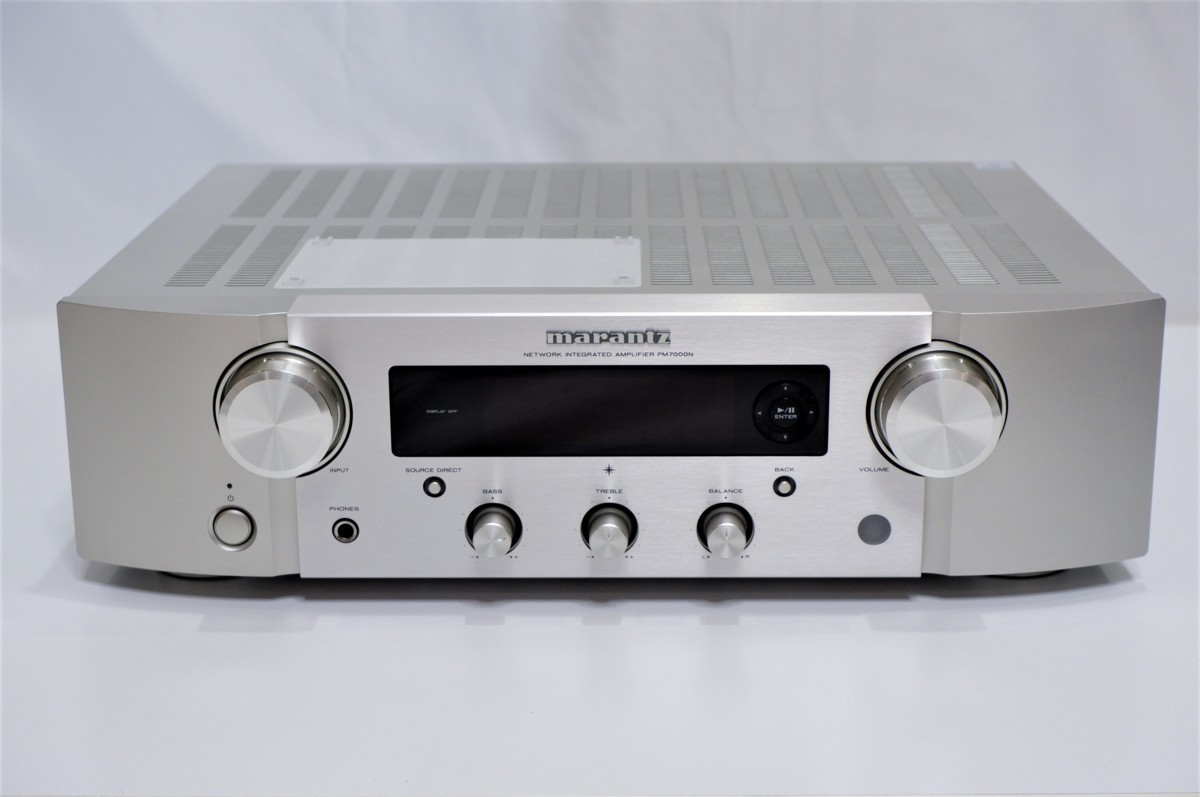 【新品，100%新品】 marantzマランツ PM7000N プリメインアンプ 元箱付 ワンオーナー品 保証書あり メーカー保証2021年4月ま(マランツ)｜売買されたオークション情報、yahooの商品情報をアーカイブ公開 - オークファ マランツ