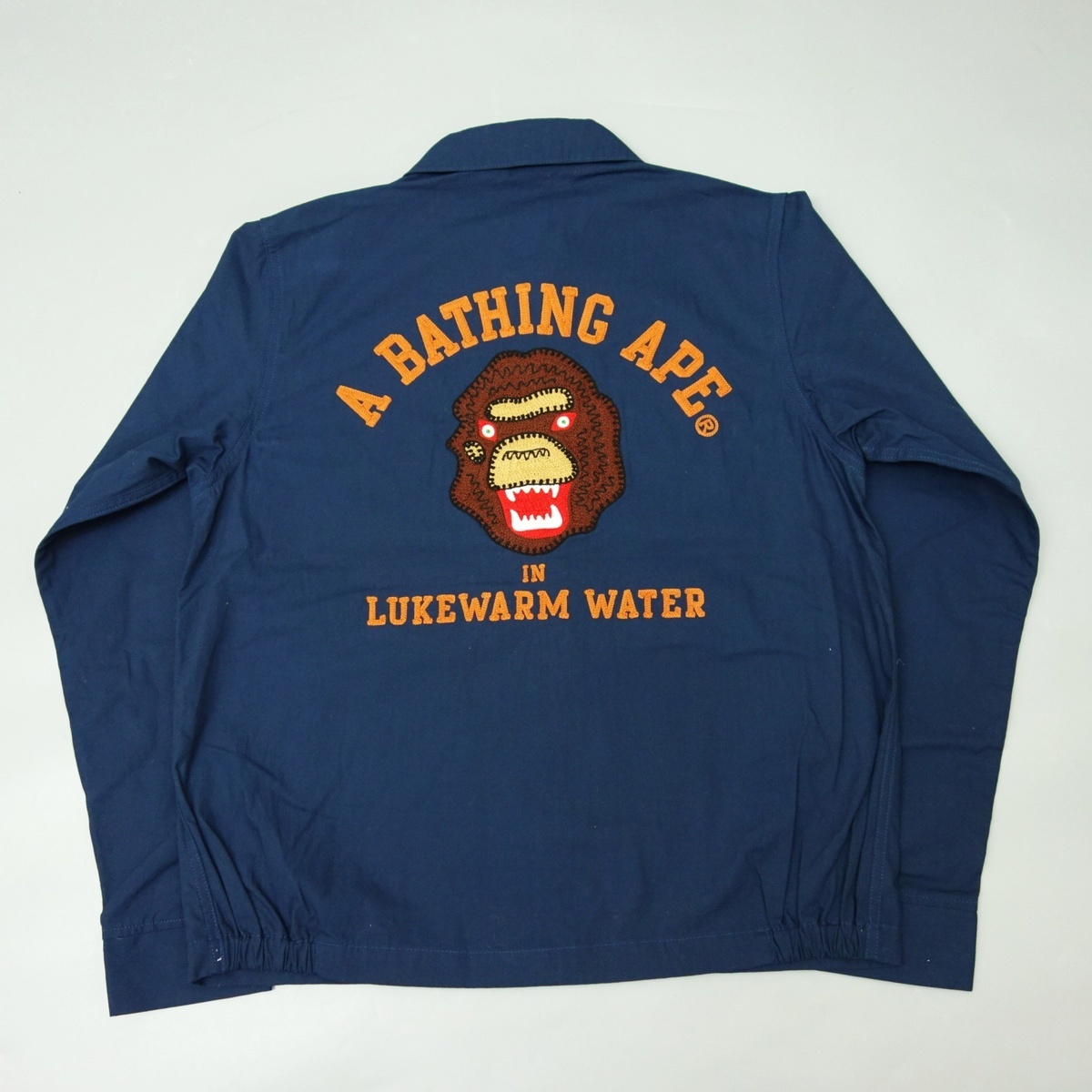 1円 極美品 アベイシングエイプ 大猿 LUKEWARM WATER チェーンステッチ 