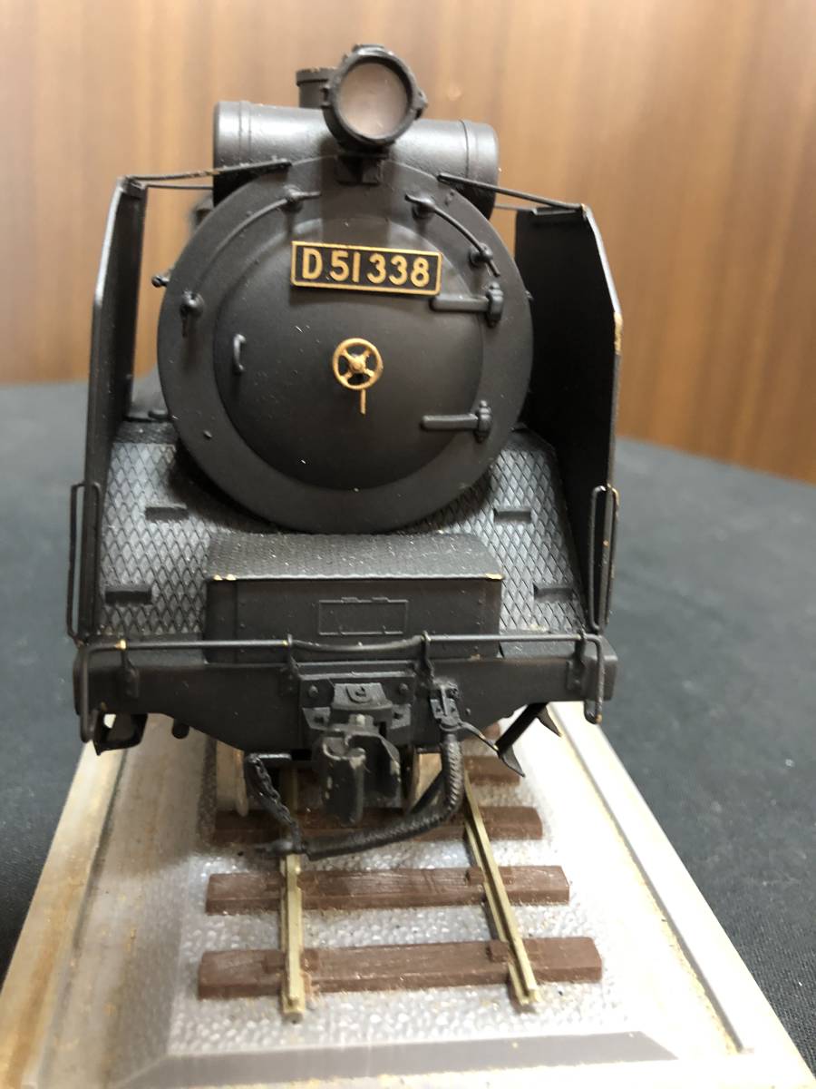33310203068 三井金属 型式 D51 蒸気機関車 模型 D51338 金属製 鉄道