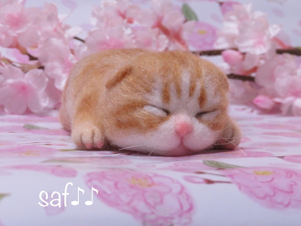 猫 羊毛フェルト - Yahoo!オークション ハンドメイド 子猫 白猫 tamaya