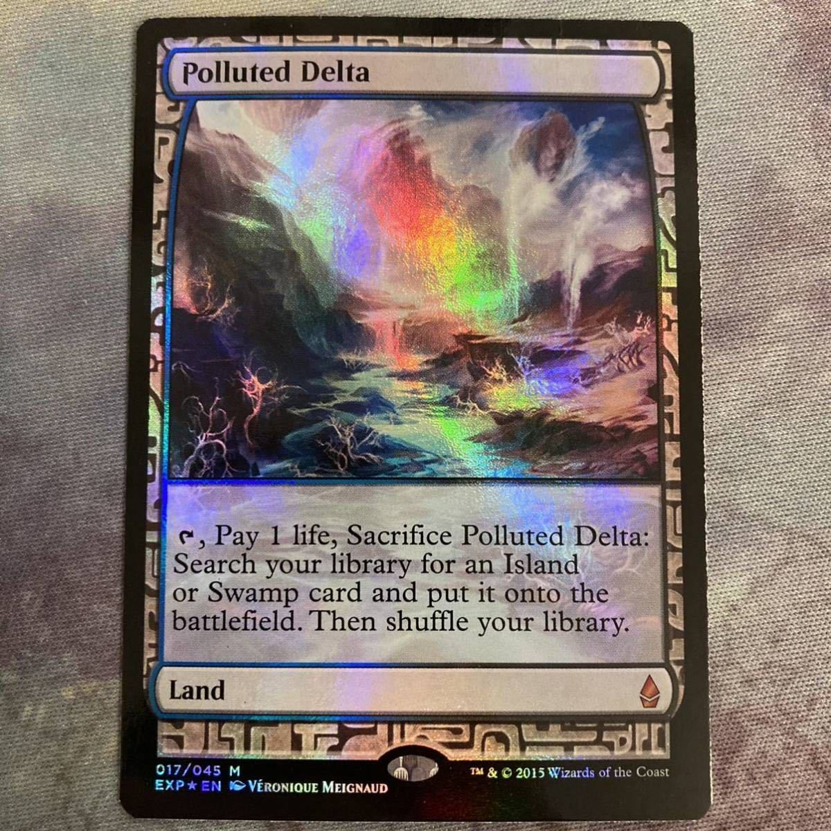 EXP 汚染された三角州 英FOIL1枚 MTG 【公式通販】
