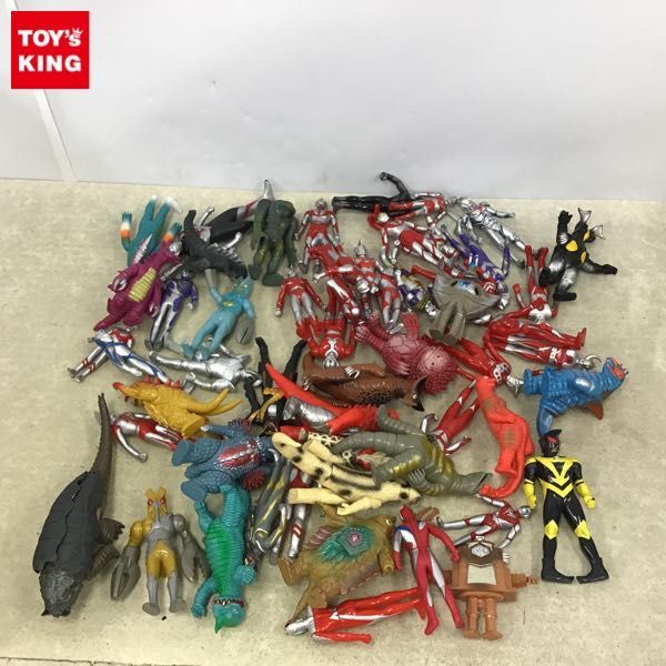 1円～ 訳あり ジャンク含 ウルトラシリーズ 他 ソフビ ウルトラマンノア、レオ、コスモス、ベムスター、ゼットン 等 配送料見直しご案内