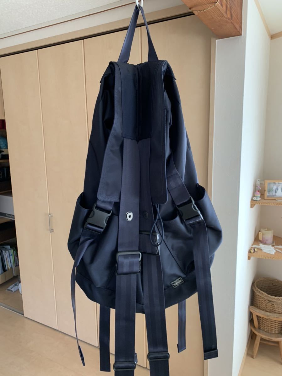 【超激得，限定SALE】 PORTER ポーター SISE シセ 13AW リュック デイパック バックパック バッグ ネイビー 紺(リュックサック、デイパック)｜売買されたオークション情報、yahooの商品情報をアーカイブ公開 - オークフ かばん、バッグ