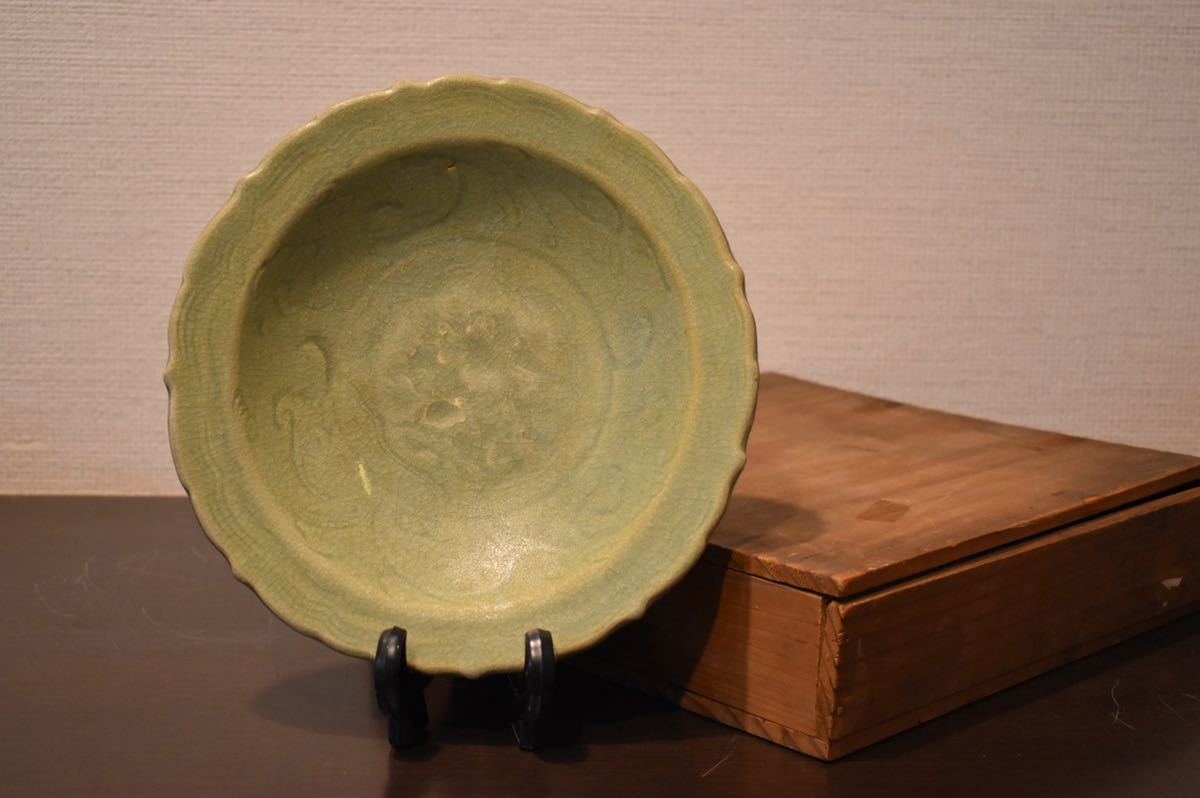 A609唐三彩貼鳳凰紋水注 花瓶 花入れ 花器 壺 德利 花道具