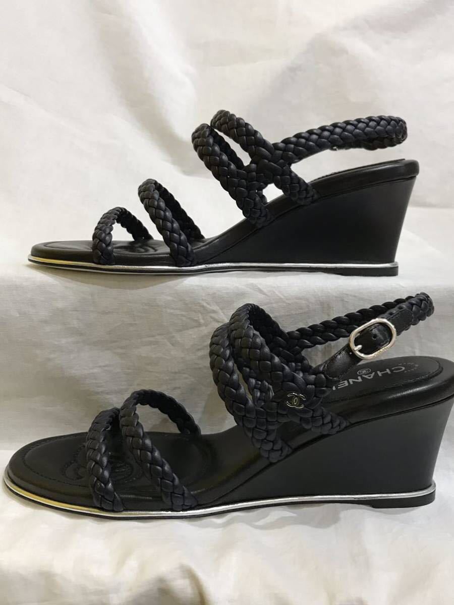 シャネル CHANEL ウェッジソールの通販 ウェッジ ココマーク