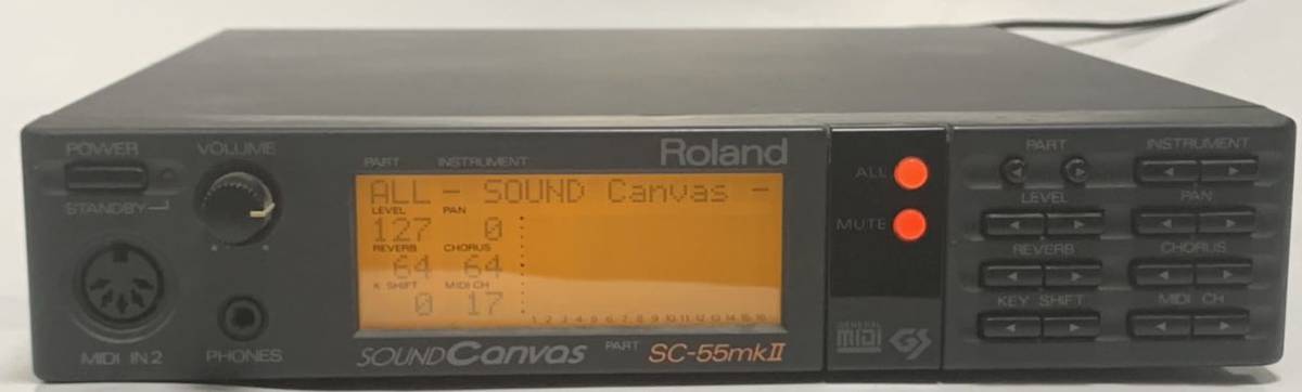 Roland ローランド SOUND CANVAS SC-55mkⅡ SC-55mk2 MIDI 音源