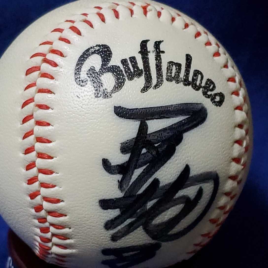 近鉄バファローズ 梨田昌孝 80年代 直筆サインボール 球団ロゴ入