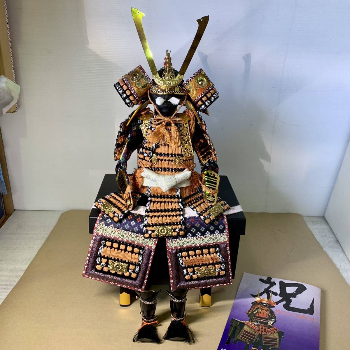 7402/五月人形 大将人形 武者人形 大将飾り 端午の節句 検/丸平