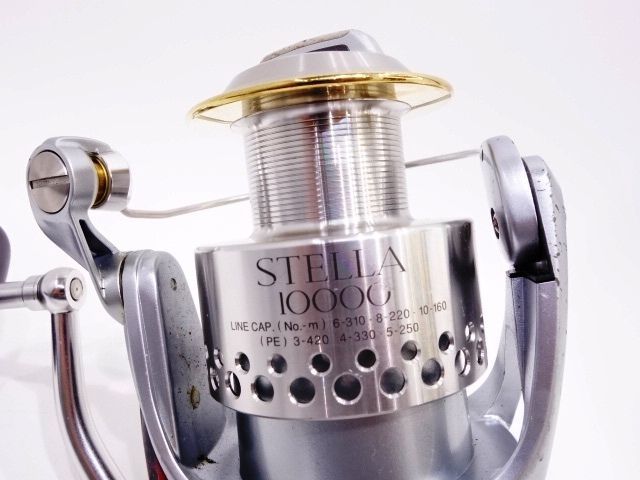122s●SHIMANO シマノ 98 STELLA ステラ 10000 スピニングリール 袋付 ※中古