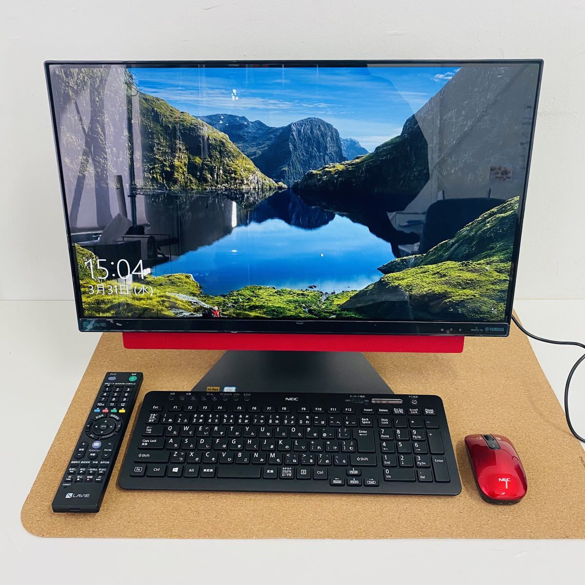 ジャンク品】NEC LAVIE 取り合え ディスプレイ一体型デスクトップPC