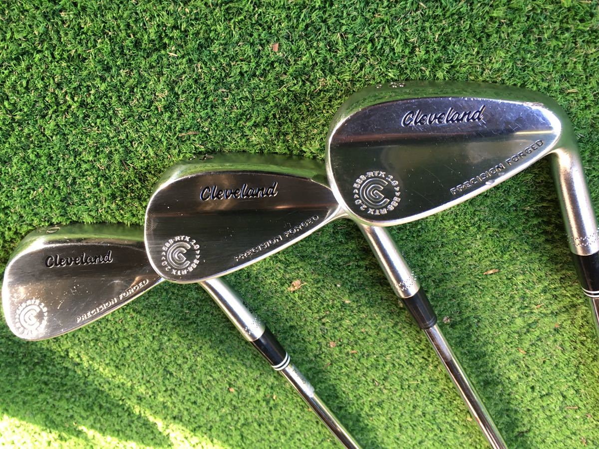 2.0 0 クリーブランド RTX Cleveland PRECISION FORGED 中古 52度58度 