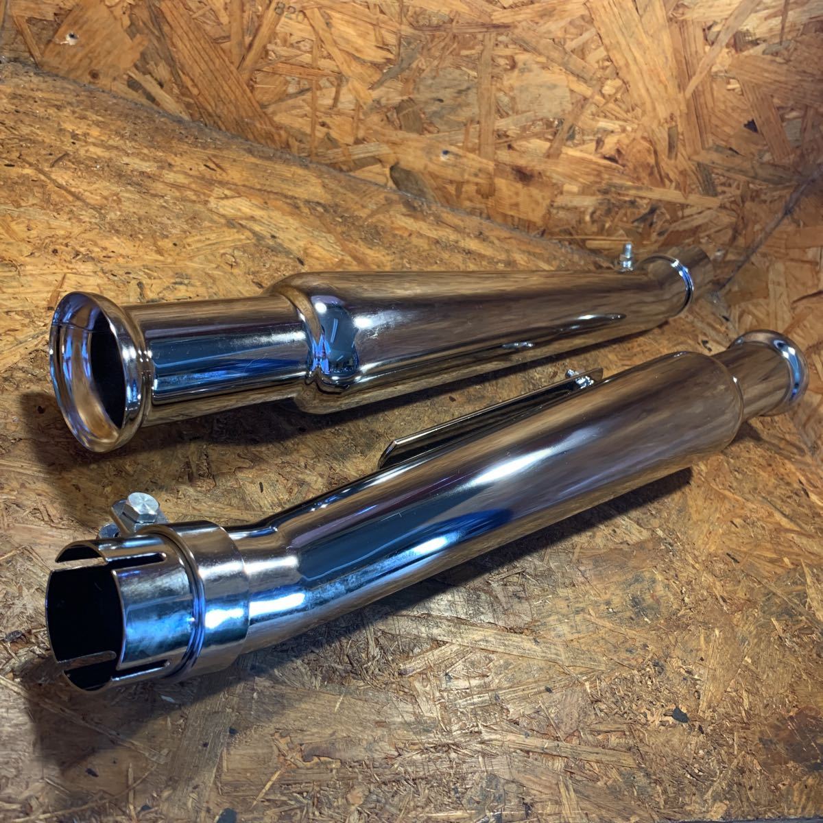 ハーレー トライアンフ カスタム トランペット SR トランペット 