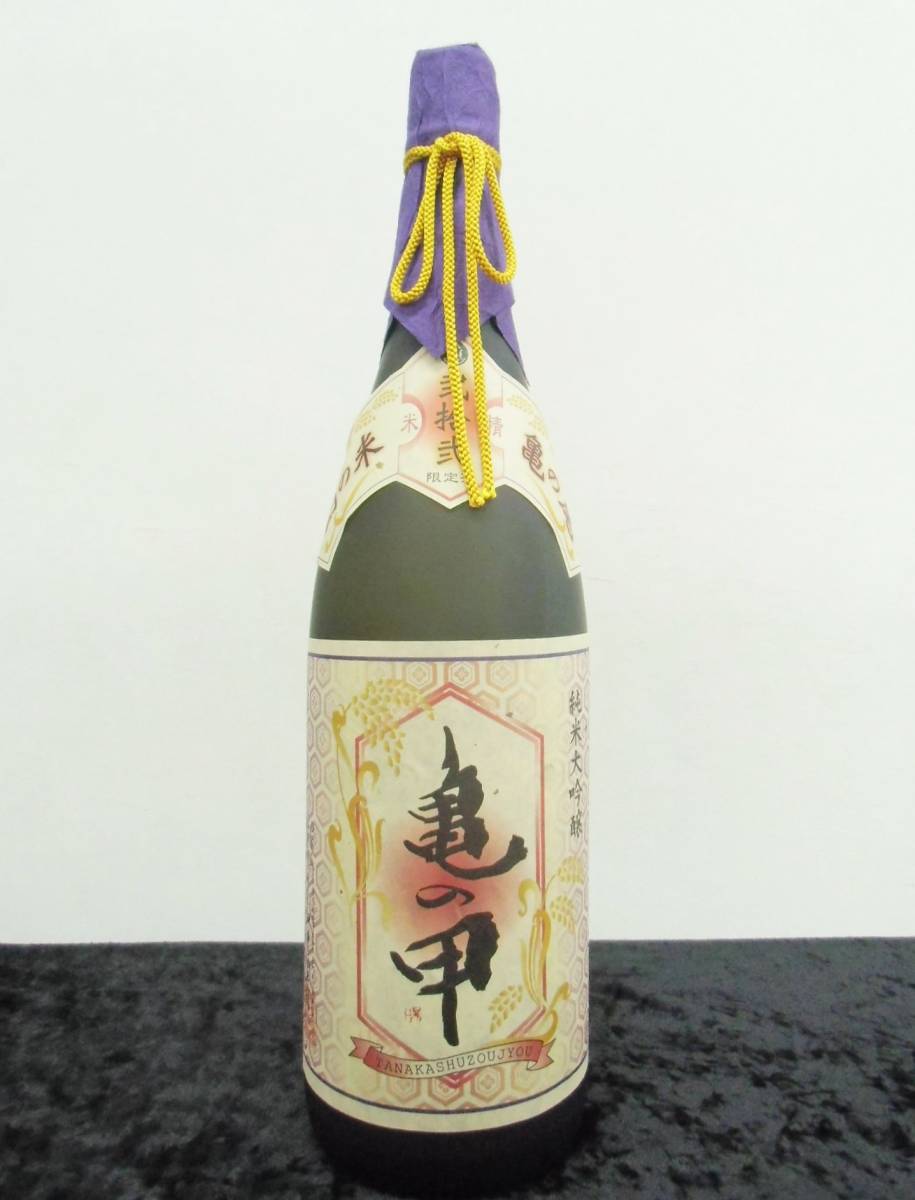 純米大吟醸 亀の甲 弐の刻 亀の尾 出羽桜 | 田中酒造場 1.8L （山形超