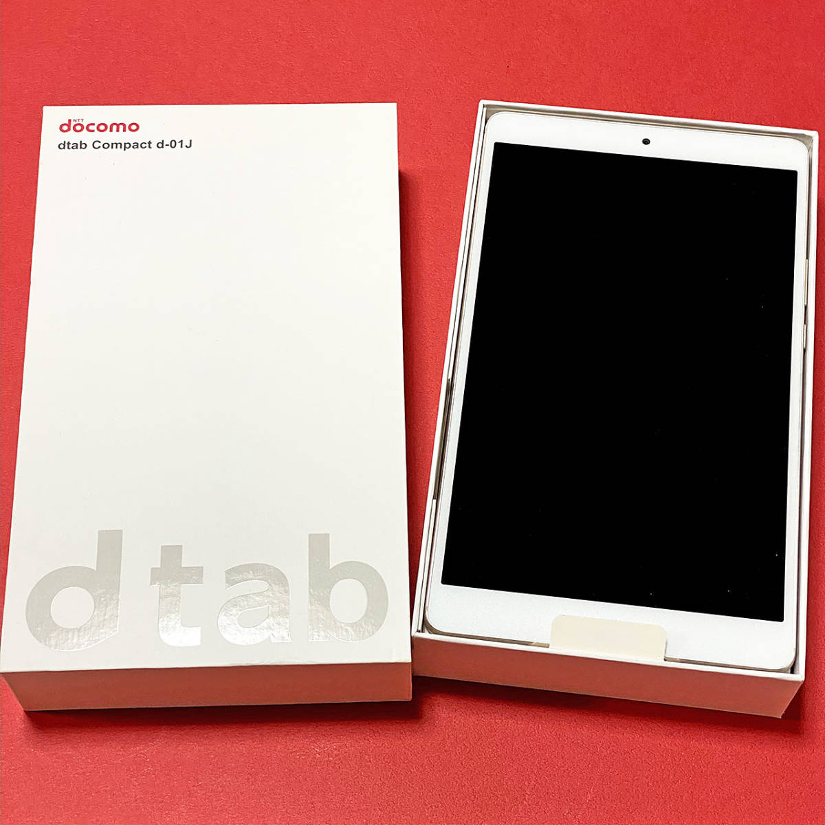 ドコモ dtab Compact d-01J android タブレット SIMロック解除済み 美品