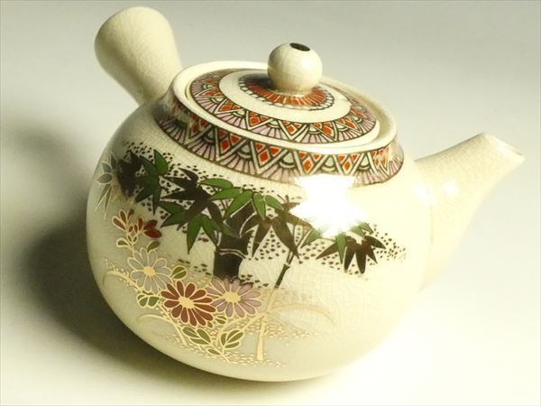 薩摩焼 茶道具 白 薩摩 沈壽官 : ⁄ 茶器揃 美術 白薩摩 急須 十四代