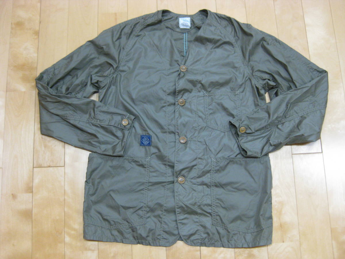 POST OVERALLS ポストオーバーオールズ　ナイロンタフタジャケット　サイズＳ　エンジニアドガーメンツ　カバーオール