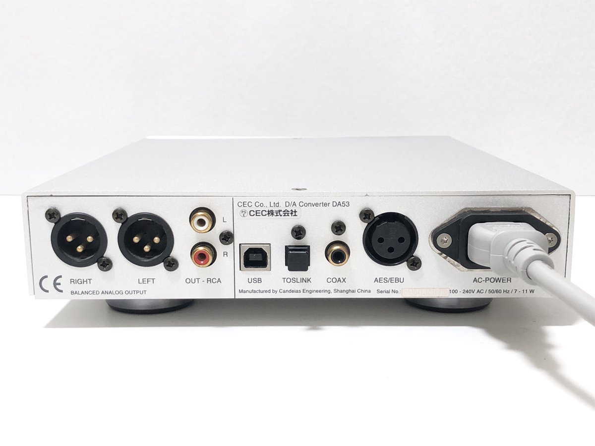 DA53 CEC D⁄Aコンバーター | DAC その他 広島のオーディオ