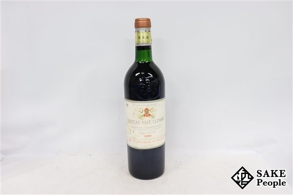 直売公式 □注目! シャトー パプ クレマン 1990 750ml 12.5％ フランス