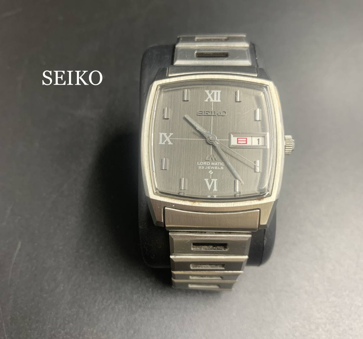 数量限定，品質保証 【SEIKO】セイコー ロードマチック 自動巻き 23石 