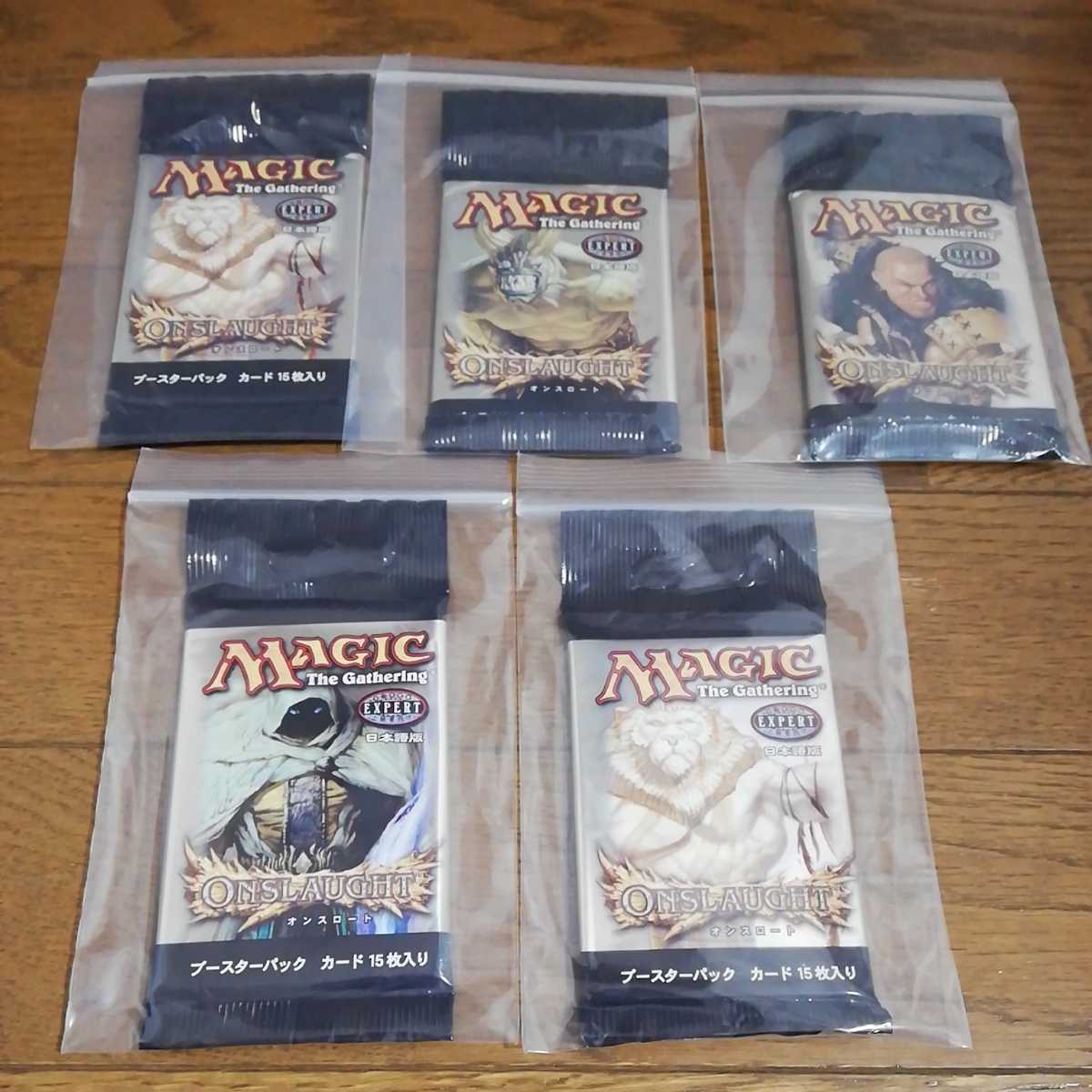 MTG オンスロート 日本語 ブースター パック 5パック 未開封 旧枠