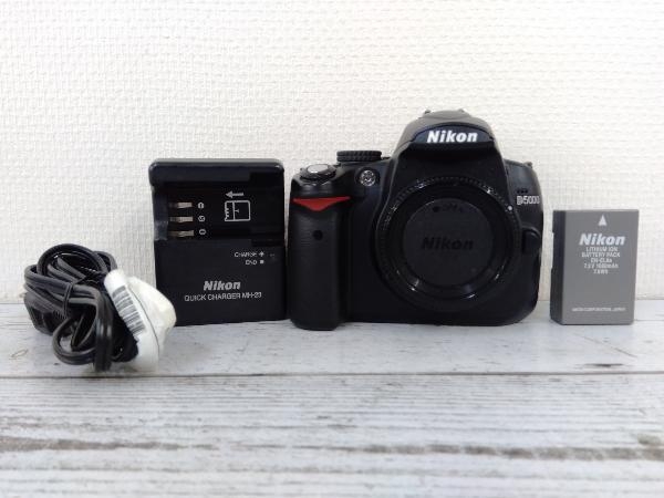 ジャンク】 Nikon D5000 ブラック ボディ 一眼レフ D5000 Nikon ボディ