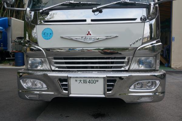 NEWキャンター 用ステー＆標準車用 アイゼロセブンバンパー NEW