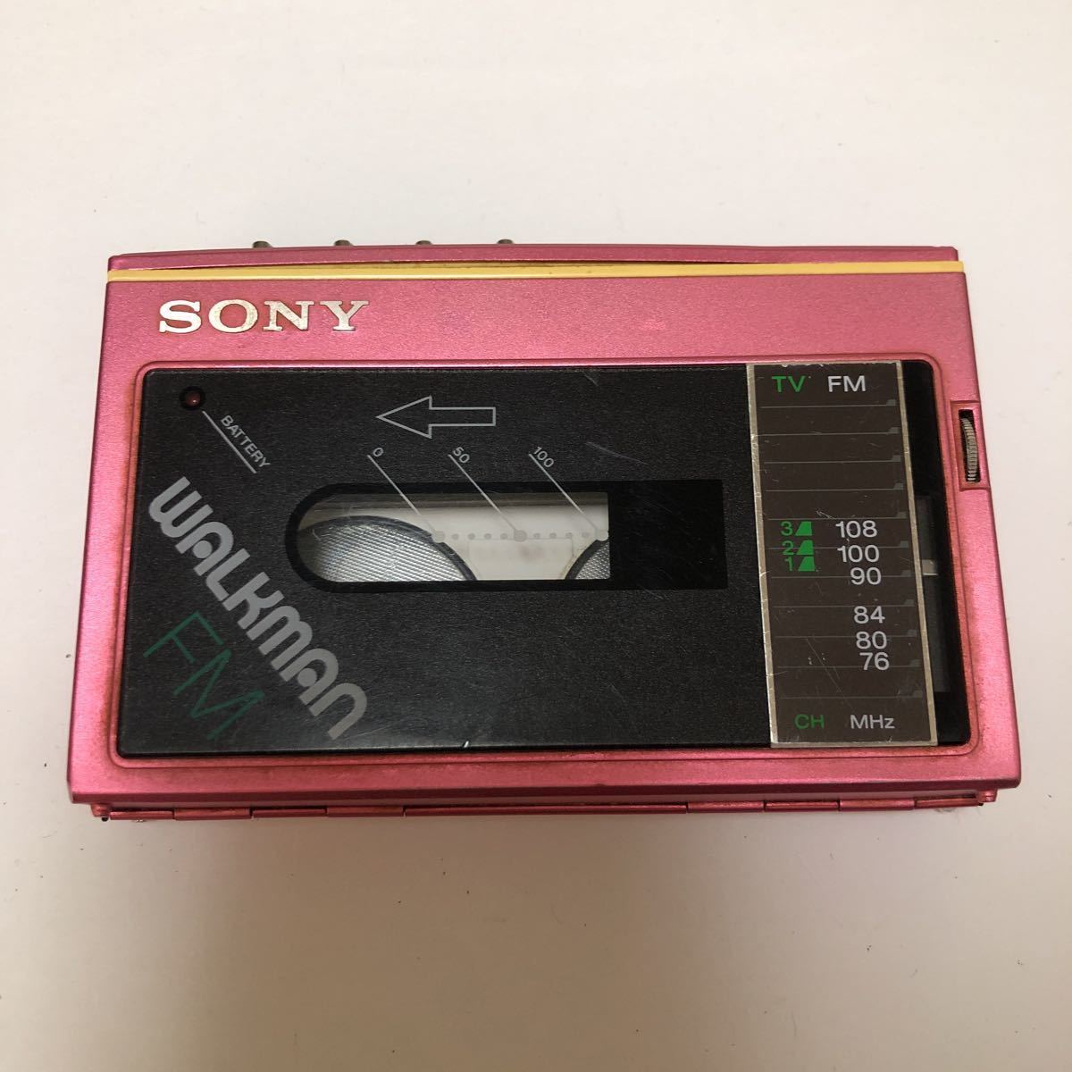 オーディオ機器 SONY WM-F20 ウォークマン FMラジオ カセット
