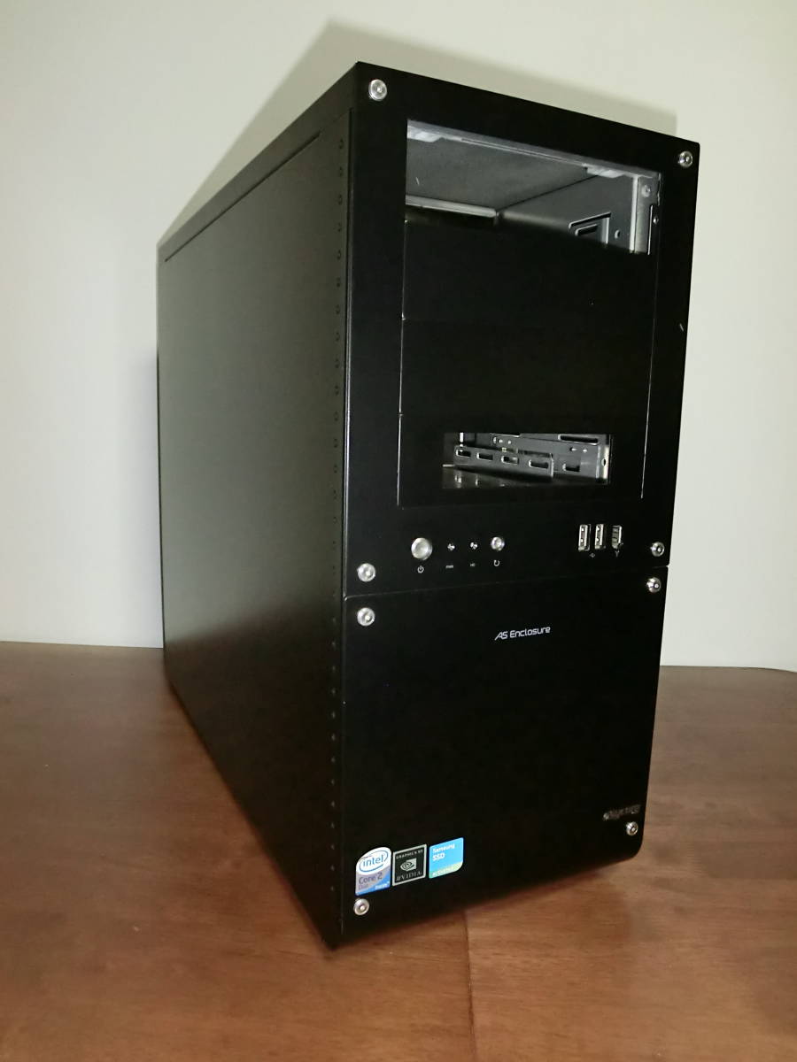 Abee アルミ製 ミドルタワーケース AS Enclosure M5 Sycom - Enclosure 自作PC 高品位アルミ製ケースが「Abee」から発売開始！ 価格.com アビー、フルタワーにもバージョンアップ可能なアルミPCケース「AS