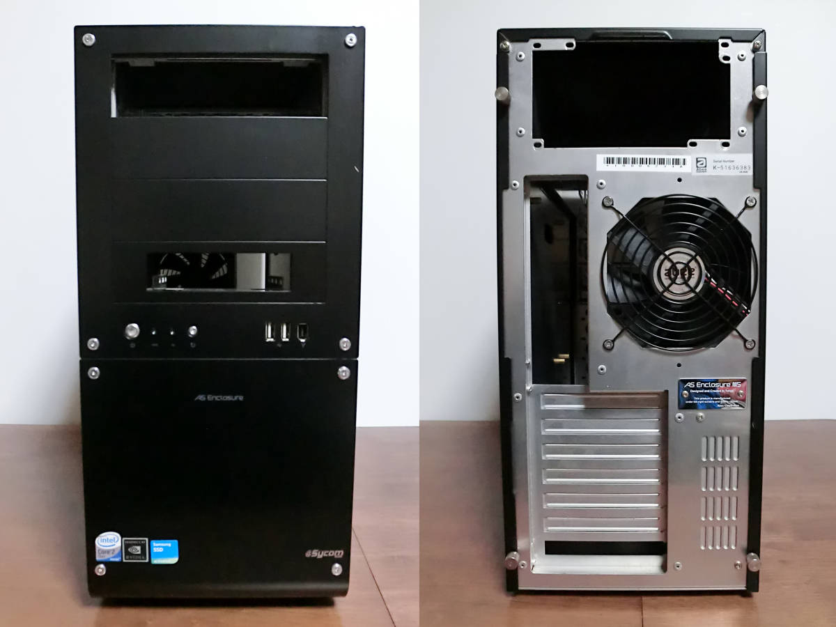 Abee アルミ製 ミドルタワーケース AS Enclosure M5 Sycom - Enclosure 自作PC 高品位アルミ製ケースが「Abee」から発売開始！ 価格.com アビー、フルタワーにもバージョンアップ可能なアルミPCケース「AS