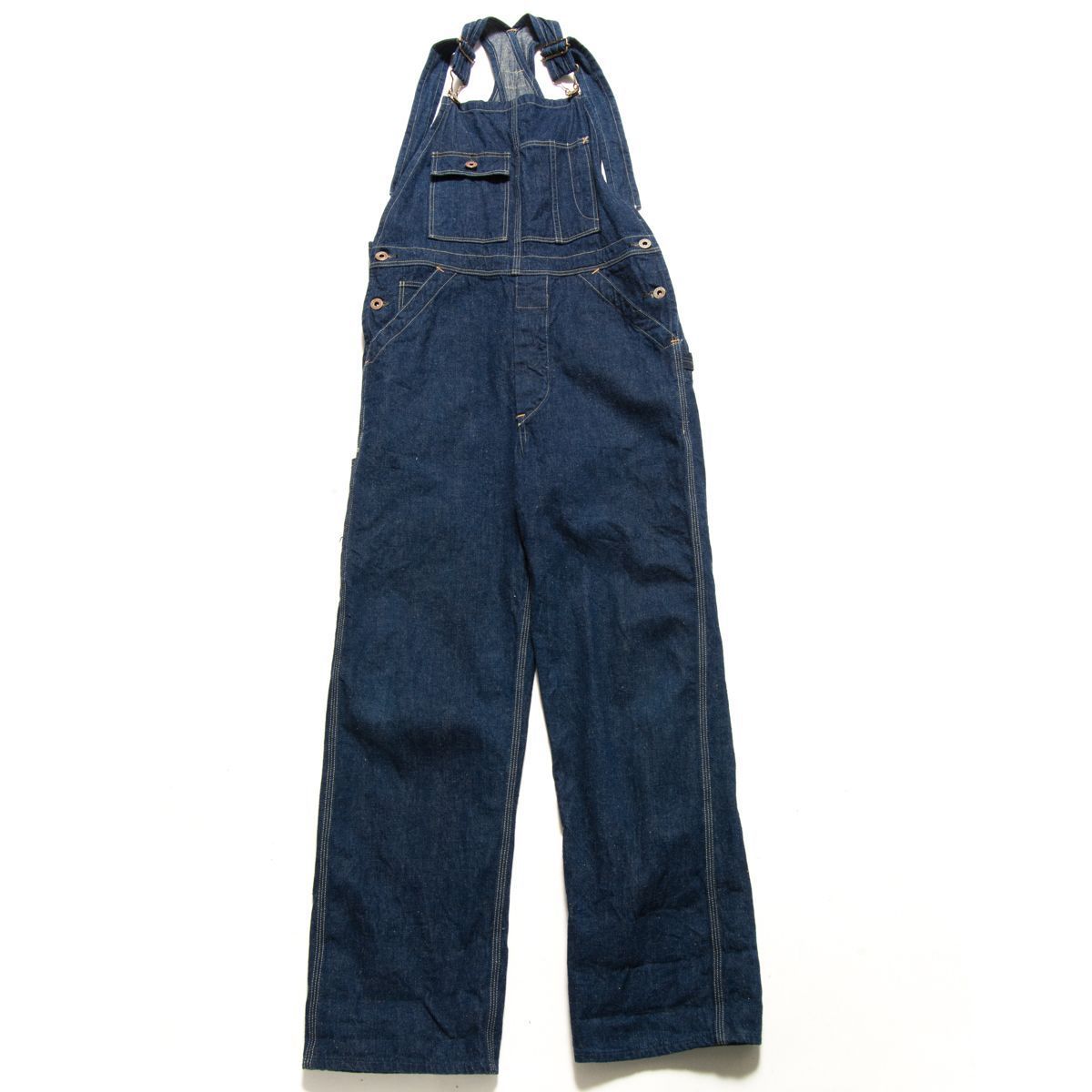 or Slow オアスロウ デニムサロペットパンツ オーバーオール 