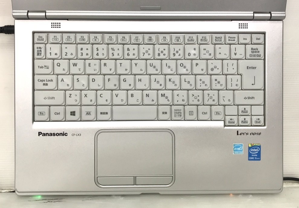 軽量 1600x900解像度 Panasonic Let's note CF-LX3JDKCS Core i5-4310U 2.0GHz ...
